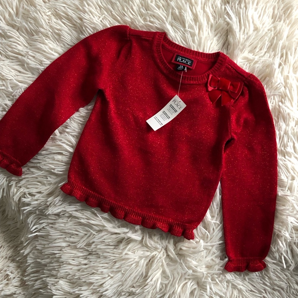 NWT The Children’s Place sparkling sweater